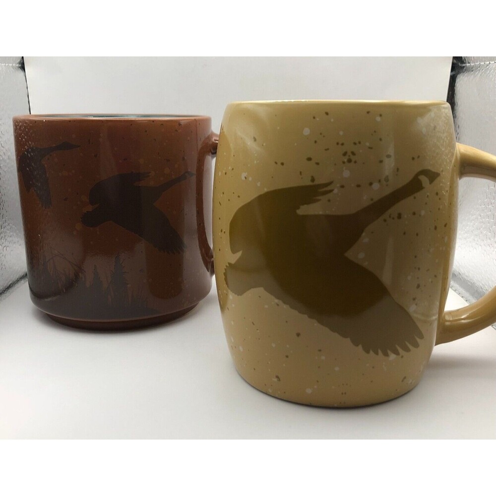 Tim Hortons Limited Edition Coffee Mugs Set of 2 Canadian Geese 2016 & 2017